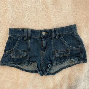 Aeropostale low rise denim shorts - size 6